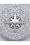 Pusula Yıldız Kolye Silver