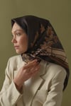 Hurma | %100 Twill İpek Eşarp · 90 × 90 cm