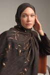 Nar Dalları | Yün İpek Şal · 70 × 190 cm