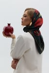 Nar Han Bereket - %100 İpek Eşarp