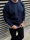 Basic Lacivert SweatShirt