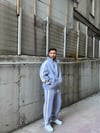 Gri Hasır Şeritli Takım