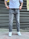 Gri Taşlamalı Boy Friend Jeans