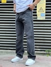 İp Detay Füme Baggy Jeans