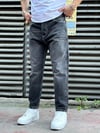 İp Detay Gri Boy Friend Jeans