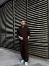 Kahverengi Etnik  Keten Takım