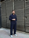 Lacivert Etnik  Keten Takım