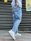 Mavi Taşlamalı Boy Friend Jeans