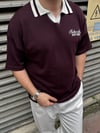 Nakış Detay Yakalı Triko T-Shirt