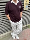 Nakış Detay Yakalı Triko T-Shirt