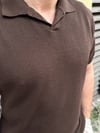 Regular Yakalı Trıko  T-Shirt