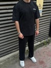 Yarım Oversıze Yıkamalı Takım