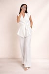 Beyaz Oversize Takım