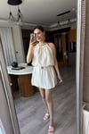 Doğal Taşlı Bluz