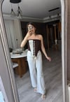 Kahverengi Tasarım Büstiyer