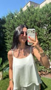 AÇIK SARI ASKILI BLUZ TAKIM