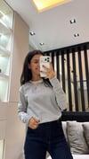 BASIC ÇİZGİLİ BODY EKRU