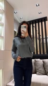 BASIC ÇİZGİLİ BODY LACİVERT