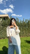 DÜŞÜK OMUZ OVERSIZE GÖMLEK