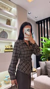 PİLE DETAYLI EKOSE GÖMLEK