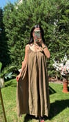 PUANTİYELİ ASKILI HAKİ ELBİSE