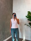 Fermuarlı Pembe Bluz