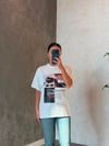 Kahve Baskılı Oversize Tişört