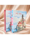200 Fotoğraf Kapasiteli 10X15 cm Kutulu Fotoğraf Albümü Paris Desenli Anı Albümü