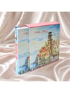 200 Fotoğraf Kapasiteli 10X15 cm Kutulu Fotoğraf Albümü Paris Desenli Anı Albümü