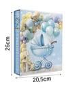 200'lük Kutulu Kız ve Erkek Bebek Fotoğraf Albümü - 10x15cm