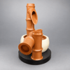 Bambu Tasarımlı Kablolu 3D PLA Dekoratif Şelale