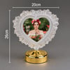 Kristal Yuvarlak Ledli Fotoğraf Çerçevesi - 20x26cm