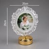 Kristal Yuvarlak Ledli Fotoğraf Çerçevesi - 20x26cm