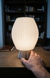Momento Aura Çizgili 3D Baskı Masa Lambası