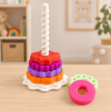 Momento Vidalı Dişli Şekiller İstifleme Oyuncağı – 3D PLA