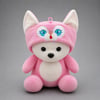 SEVİMLİ PEMBE PELUŞ  AYICIK