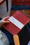 Ankara Defter - Metalik Bordo