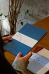Ankara Defter - Metalik Lacivert