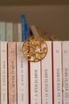 Tezyin - Kuş Cenneti Kitap Ayracı Gold