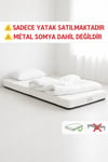 Dormela Katlanır Ortopedik Üst Kalite Sünger Yatak 090X190 cm (Yer, Misafir, Kamp Yatağı)