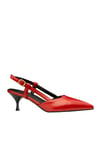 Kırmızı Arkası Açık Stiletto