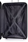 Benetton 2'li Set Orta Ve Kabin Boy %100 Polipropilen Valiz Siyah 14Bnt8002