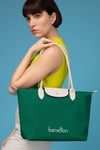 BENETTON KADIN KOL ÇANTASI ZÜMRÜT-BEJ BNT1611