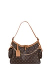 Kahve Monogram Kadın Omuz Çantası 05PO25Y10340