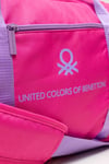 Pembe Unisex Omuz Askılı Seyahat El Valizi Spor Çantası 21062