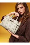 Premium Line Bej Monogram Kadın Omuz Çantası 05PO25Y10332