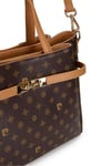 Premium Line Kahve Monogram Kadın Omuz Çantası 05PO25Y10332