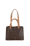 Premium Line Kahve Monogram Kadın Omuz Çantası 05PO25Y10312