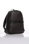 01PC001167 Unisex Vegan deri laptop/Bilgisayar sırt çantası KAHVERENGİ