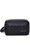 01pc002000 Erkek El Çantası El Pörtföyü Clutch Çanta Baskılı Siyah